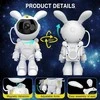 Galaktikų ir žvaigždžių projektorius Space Rabbit su Bluetooth garsiakalbiu