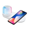Garso kolonėlė su RGB apšvietimu ir belaidžiu telefono įkrovikliu