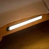 Sieninis šviestuvas Magnetinis LED įkraunamas šviestuvas su judesio davikliu (40 cm) juodas
