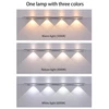 Sieninis šviestuvas Magnetinis LED įkraunamas šviestuvas su judesio davikliu (40 cm)
