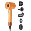 Orange Profesionalus plaukų džiovintuvas su magnetiniais antgaliais (5 vnt.) ir laikiklius, Oranžinis