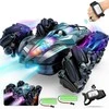 R MAX RC automobilis, valdomas nuotolinio valdymo pultu ir rankų gestais su automatiškai paleidžiamais dūmais, garais