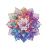 Robotime 3D medinė dėlionė Mystic Mandala Flower