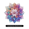 Robotime 3D medinė dėlionė Mystic Mandala Flower