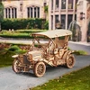 Robotime 3D medinis konstruktorius Retro automobilis
