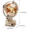 Robotime 3D Medinis konstruktorius Švytintis gaublys
