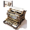 Robotime 3D medinis mechaninis konstruktorius Typewriter (Classic Version)