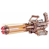 Robotime 3D medinis mechaninis konstruktorius Rotating-Barrel Machine Gun