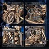 Robotime 3D medinis mechaninis konstruktorius MARBLE SPACEPORT