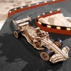 Robotime 3D medinis mechaninis konstruktorius Racing Car