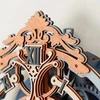 Robotime 3D medinis mechaninis konstruktorius SIENINIS LAIKRODIS