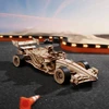 Robotime 3D medinis mechaninis konstruktorius Racing Car