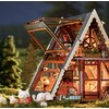 Robotime Mini namas 3D konstruktorius A-Frame Cabin Kalnų namelis