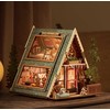 Robotime Mini namas 3D konstruktorius A-Frame Cabin Kalnų namelis