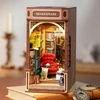 Robotime Mini namas 3D konstruktorius BOOKSTORE