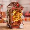 Robotime Mini namas 3D konstruktorius Christmas Indoor Scene