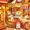 Robotime Mini namas 3D konstruktorius Fairytale Amusement Park