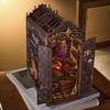 Robotime Mini namas 3D konstruktorius Magic Fantasy Corner