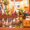 Robotime Mini namas 3D konstruktorius MILERIO GĖLIŲ NAMAI