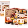 Robotime Mini namas 3D konstruktorius Yum Yum Burgers