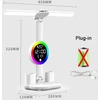 Stalinis LED šviestuvas su termometru, kalendoriumi, laikrodžiu ir RGB ekrano apšvietimu