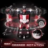 Transformuojamas nuotolinio valdymo automobilis - robotas 2 in 1 su LED šviesomis ir 360° drift funkcija (mėlynas)