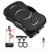 Vibracijos plokštė Vibro treniruoklis Platforma su vibro funkcija ir Bluetooth garsiakalbiu