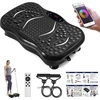 Vibracijos plokštė Vibro treniruoklis Platforma su vibro funkcija ir Bluetooth garsiakalbiu