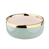 Porcelianinis dubenėlis Aurora Gold NBC, šv. žalios sp., ø 14 cm, 500 ml