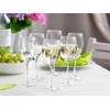 Royal Leerdam Diamond set of 6 baltas wine glasses 250 ml