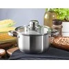 Altom Design Fabio stainless steel casserole 16cm 1,9 L su dangčiu