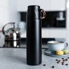 Thermos with Cup-Shaped Lid 500 ml, juodas with auksinis