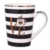 Conical tall mug NBC 560 ml dec. Family mint