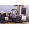 Lumarko Metal tapered lantern 17x17x19,5 cm juodas