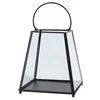 Lumarko Metal tapered lantern 17x17x19,5 cm juodas
