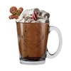 Leon glass mug 300 ml dec. Reindeer