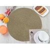 Table mat dia. 38 cm auksinis