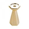 Lumarko Gold conical candle holder 8,5x8,5x17,5 cm