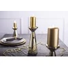 Lumarko Gold conical candle holder 9x9x24,5 cm