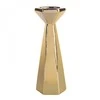Lumarko Gold conical candle holder 9x9x24,5 cm