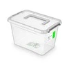 Orplast Antibakterinis laikymo indas su sidabrino mikrodalelėmis, su dangteliu ir rankena 29x20x18cm 6,5l (1333)