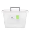 Orplast Antibakterinis laikymo indas su sidabrino mikrodalelėmis, su dangteliu ir rankena 39x29x26cm 19l (1533)