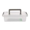 Orplast Antibacterial storage container with micro-particles of sidabrinis, with lid and handle 29x20x8cm 3,1l (1313)