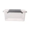 Orplast Antibacterial set of 3 pieces of food containers with micro-particles of sidabrinis, with lid and clips 500ml
