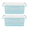 Orplast Arcticline set of 2 square food containers 2 L 20x20x8 cm