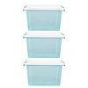 Orplast Arcticline set of 3 square food containers 1.15 L 15x15x8.5 cm