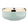 Porcelianinis dubenėlis Aurora Gold NBC, šv. žalios sp., ø 14 cm, 500 ml