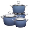 Blue Balbina 8pcs cookware set mėlynas