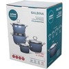Blue Balbina 8pcs cookware set mėlynas