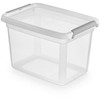 Moxom Basestore container with lid and clips, 14x19x12,5 cm 2 L